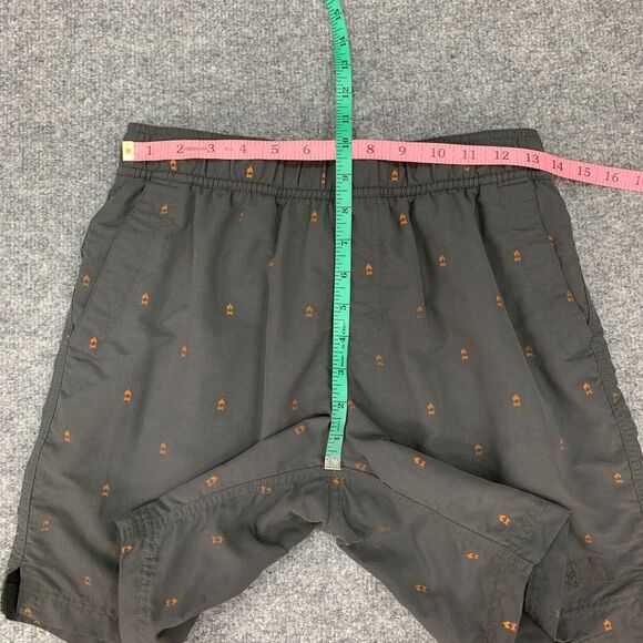 The North Face Swim Trunk Men S Small Campfire Print Brief Lined Beach Shorts - Picture 7 of 12